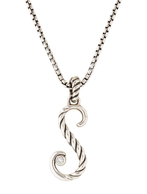 david yurman initial necklace sale.